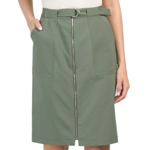 Belted pencil skirt sz 12